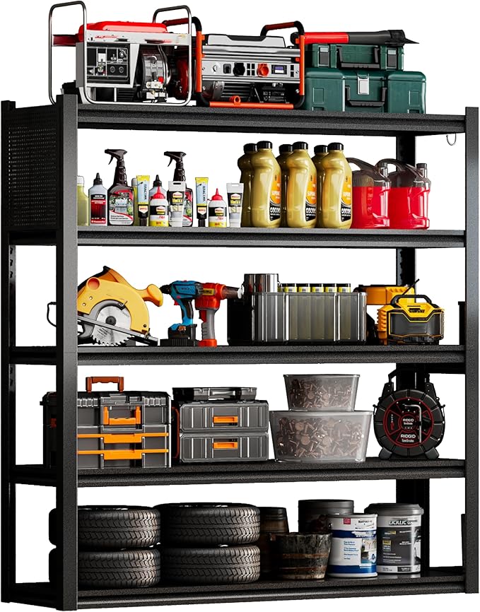 PLMFJQK 2 Sets Storage Shelves - Image 6