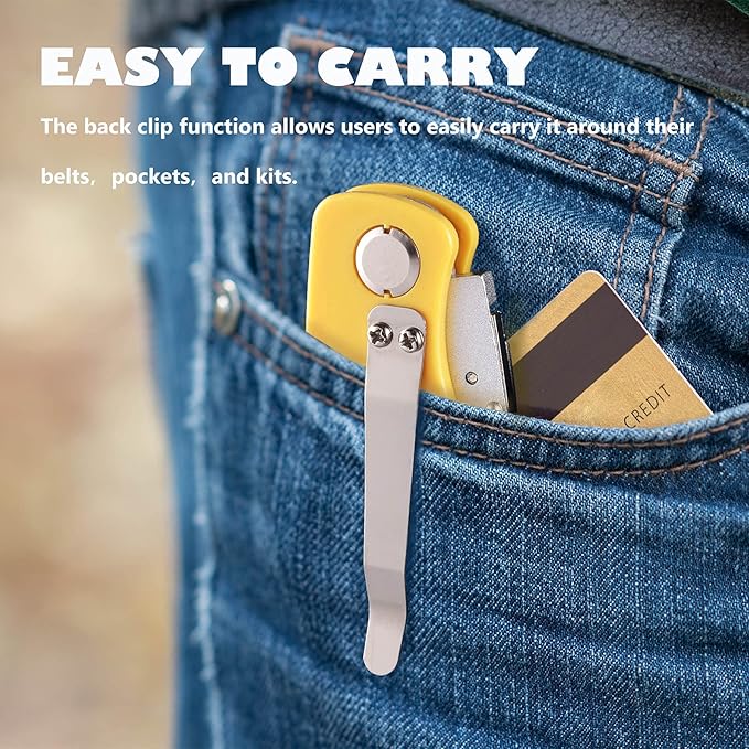 REXBETI Folding Pocket Utility Knife Quick-change SK5 Box Cutter - Image 5