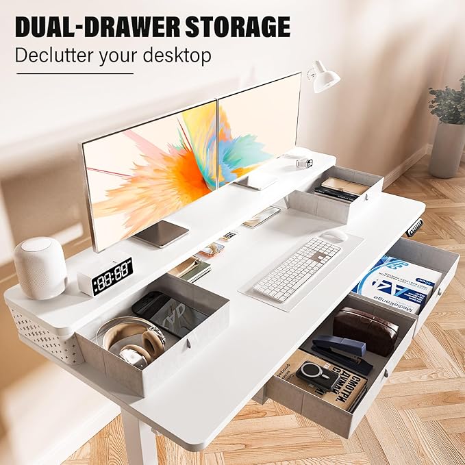 Kingant 40 x 24 Inch Electric Standing Desk - Image 4