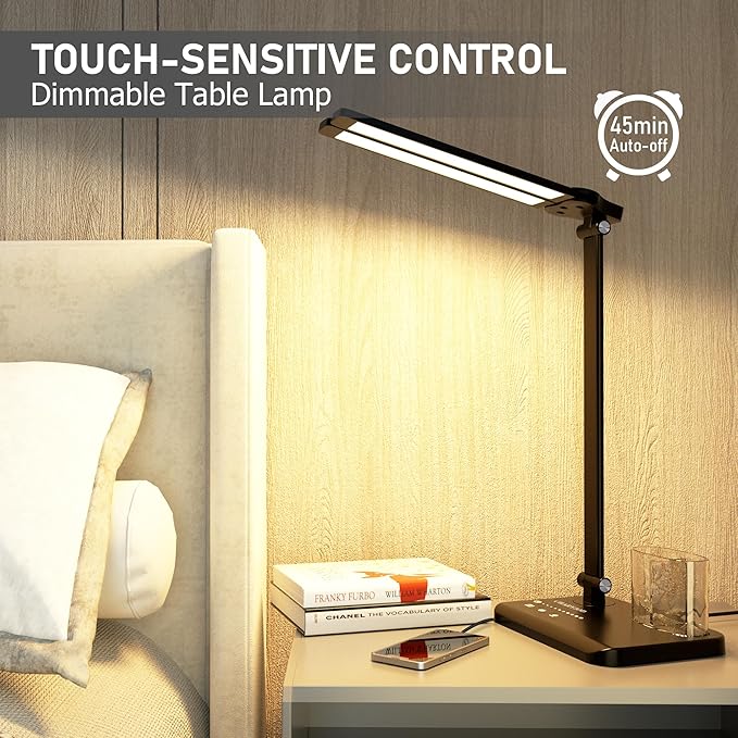 CHARYJOD Dimmable LED Desk Lamp - Image 7