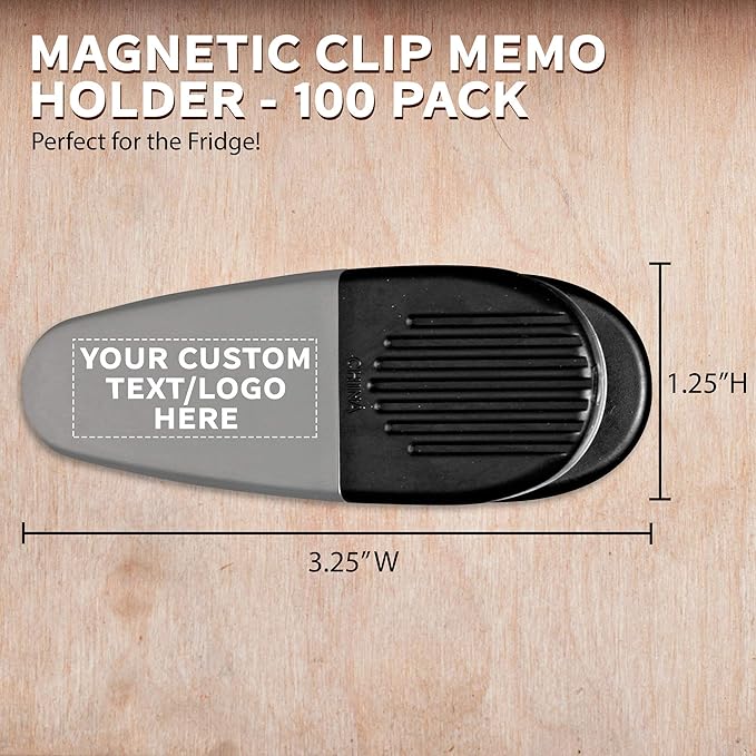100 Magnetic Memo Holders Set - Image 5