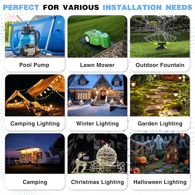 Flemoon Outdoor Extension Cord Safety Cover - Image 9