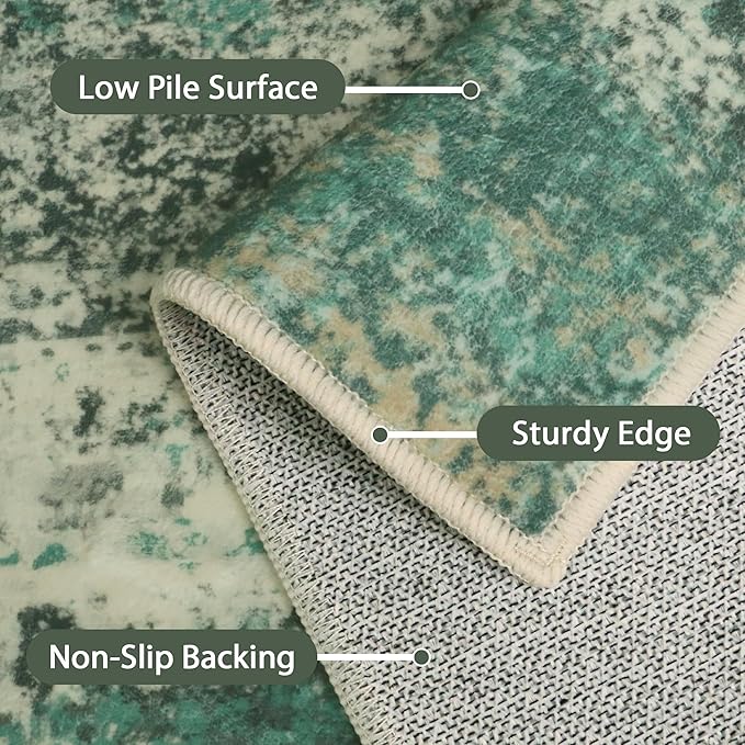GENIMO Runners for Hallways, 2x6 Washable Runner Rug Non-Slip, Long Runner Rugs - Image 5