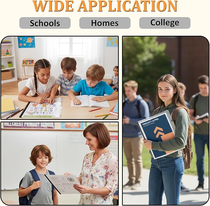 20 Pack Report Covers with Sliding Bar - Image 9
