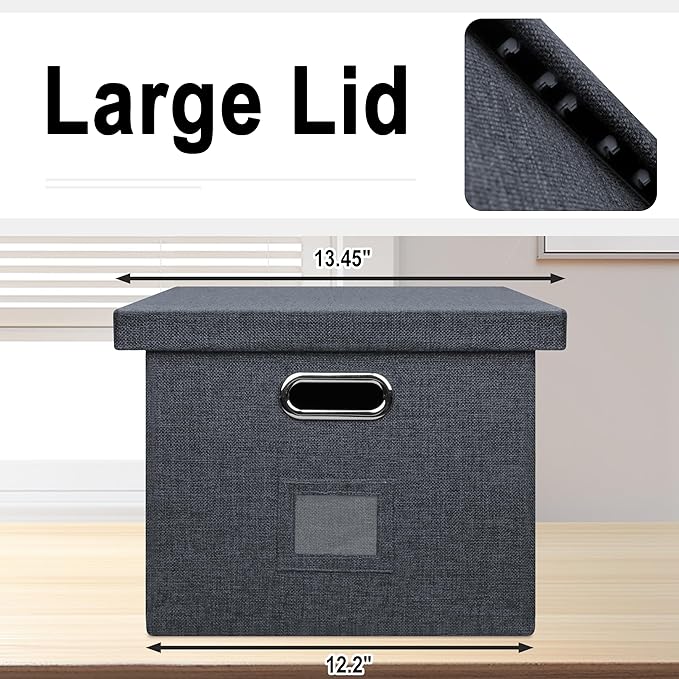 File Organizer, Collapsible Storage Filling Box - Image 4