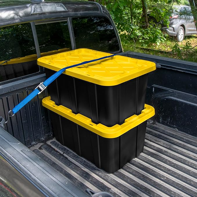 Sterilite 6-Pack Industrial Tote, Plastic Storage Container Bins - Image 6