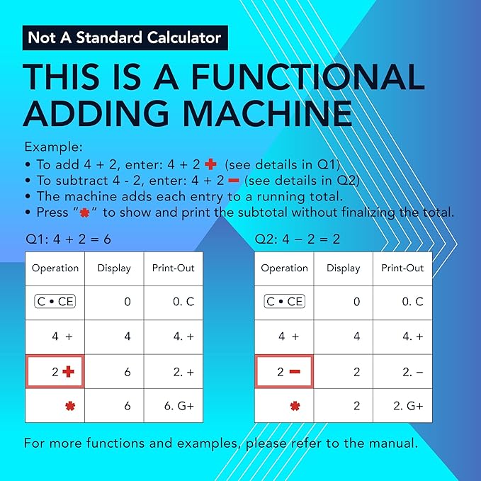 CATIGA 12 Digit Thermal Printing Calculator - Image 6