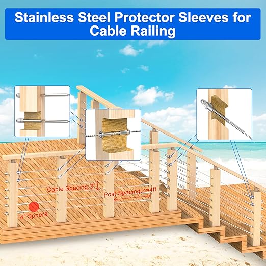 BLIKA 200 Pack Stainless Steel Protector Sleeves - Image 8