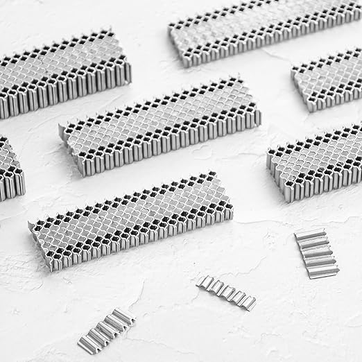 meite Corrugated Fasteners MC114 25 Gauge 1-Inch Crown 1/4-Inch Length Staples - Image 7