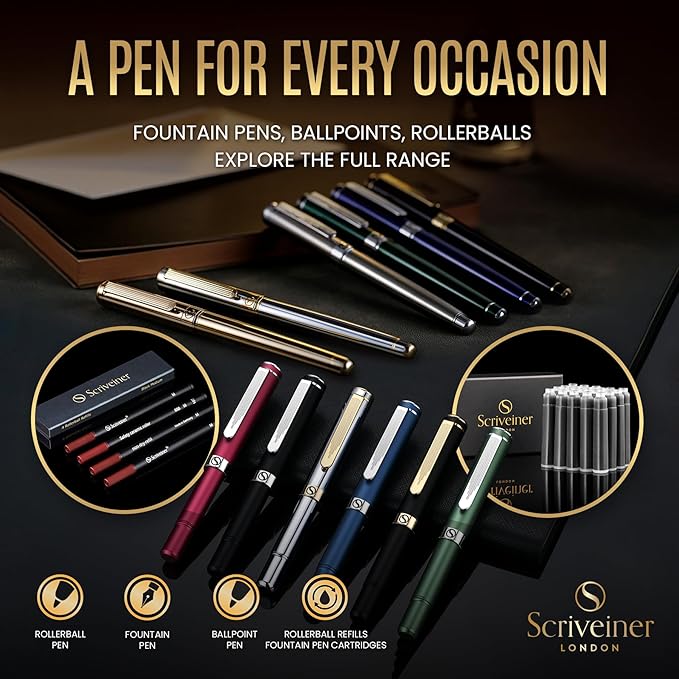 Scriveiner Luxury Fountain Pen - Image 6