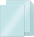 100 Sheets Blue Shimmer Cardstock 8.5 x 11 Metallic Paper, Goefun 80lb Card by Goefun