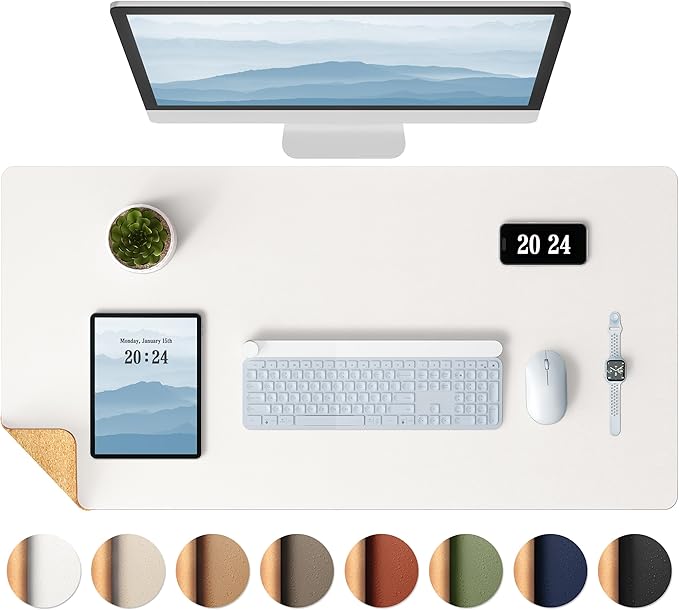 Aothia Dual-Sided Desk Mat by AothiaSimpleNaturalUnique