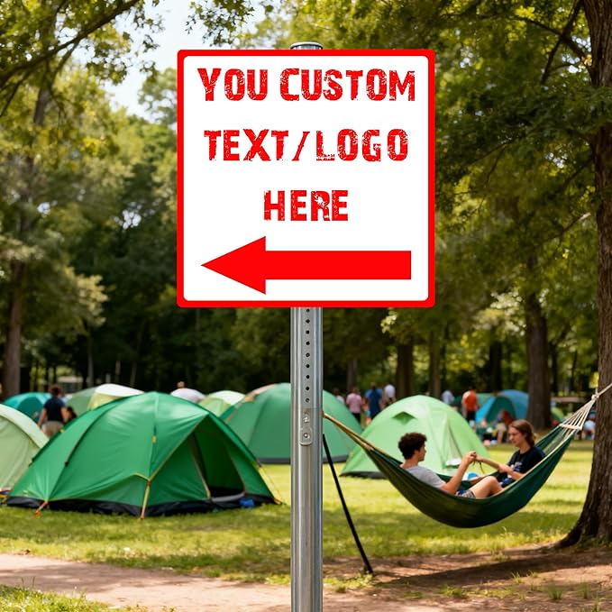 Custom Square Right Arrow Signs - Image 5