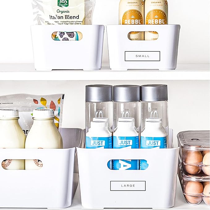 BINO | Plastic Storage Bins, Large - Image 8