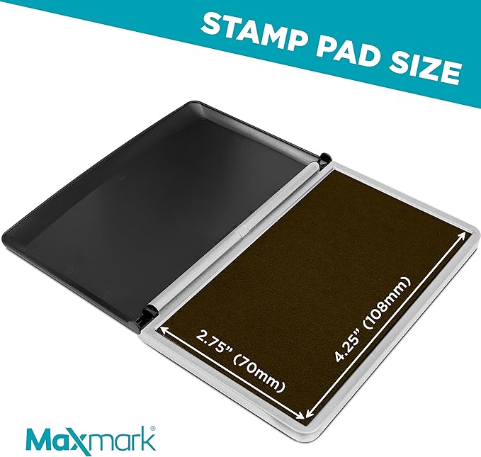 MaxMark Large Brown Stamp Pad - Image 3
