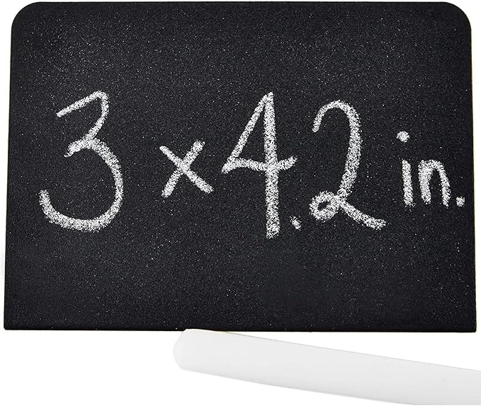 Juvale Metal Tabletop Chalkboard Signs - Image 4