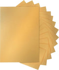 Silunkia 28 Sheets Gold Shimmer Cardstock 8.5 x 11 Metallic Paper, 250gsm/92lb by Silunkia
