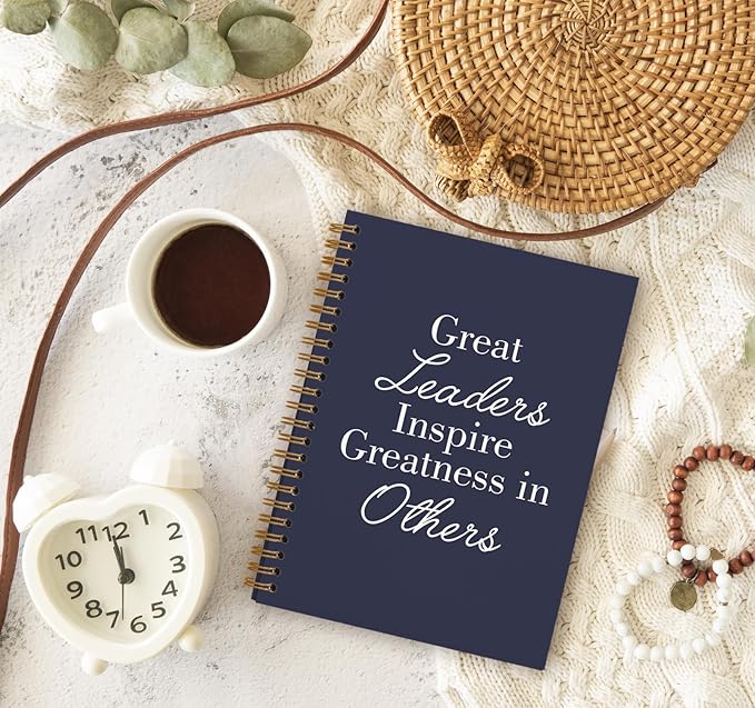 OXW Navy Blue Notebooks for Work, Employee Appreciation Gifts, Leadership Gifts - Image 3