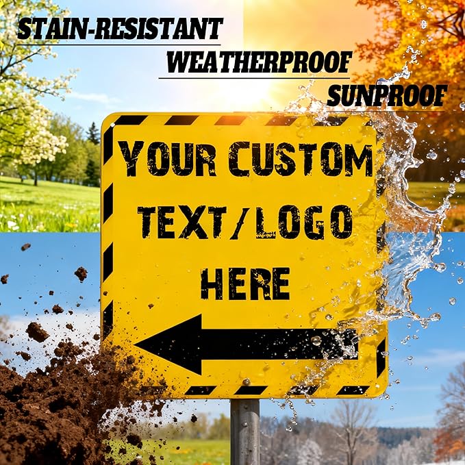 Custom Square Arrow Signs - Image 3
