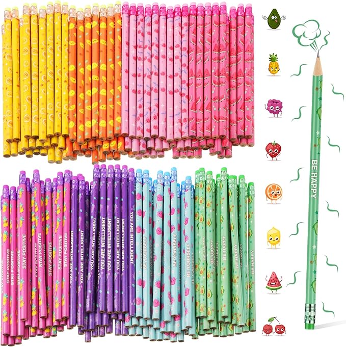 Leinuosen 200 Pcs Scented Pencils Bulk by Leinuosen