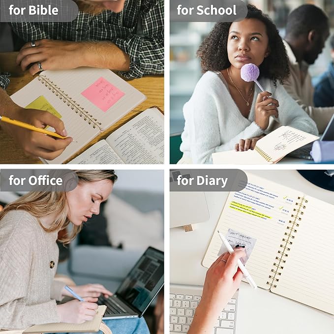 Oneirom Spiral Notebook-6.10" x 8.19" College Ruled Journal - Image 8