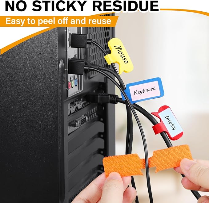 SummerBrite 36-Pack Large Cable Labels - Image 6