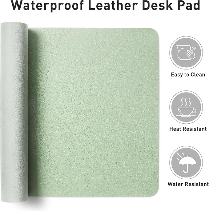 Aothia Large PU Leather Desk Pad Protector - Image 7
