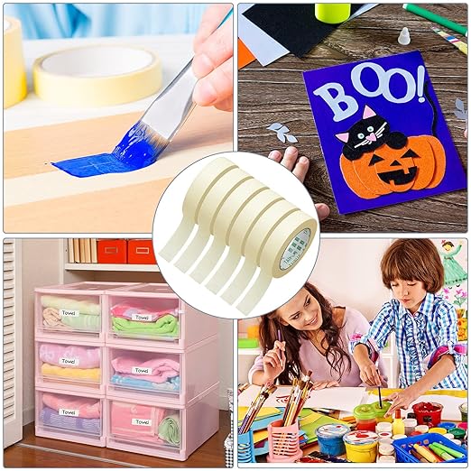 Fainne Masking Tape Bulk General Purpose Masking Painting Tape 55 Yards - Image 6