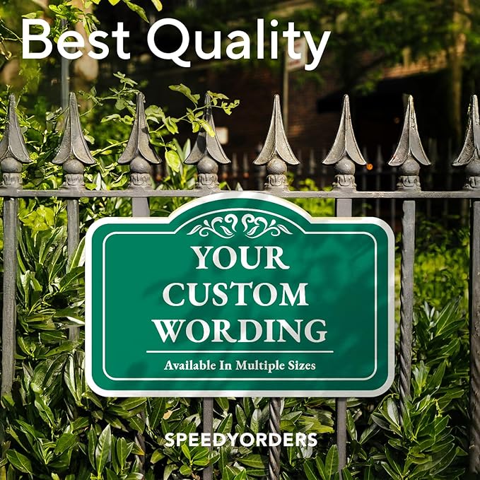 Custom Decorative Outdoor Metal Signs - Image 7
