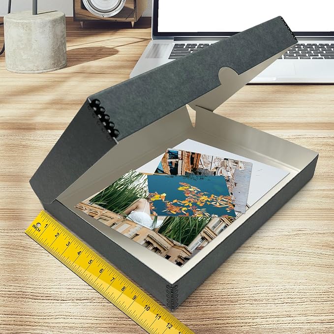 Golden State Art, Archival Folio Storage Box 11x17, Clamshell Design - Image 3