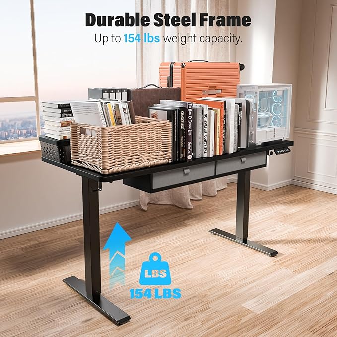 Kingant 48 x 24 Inch Electric Standing Desk - Image 7