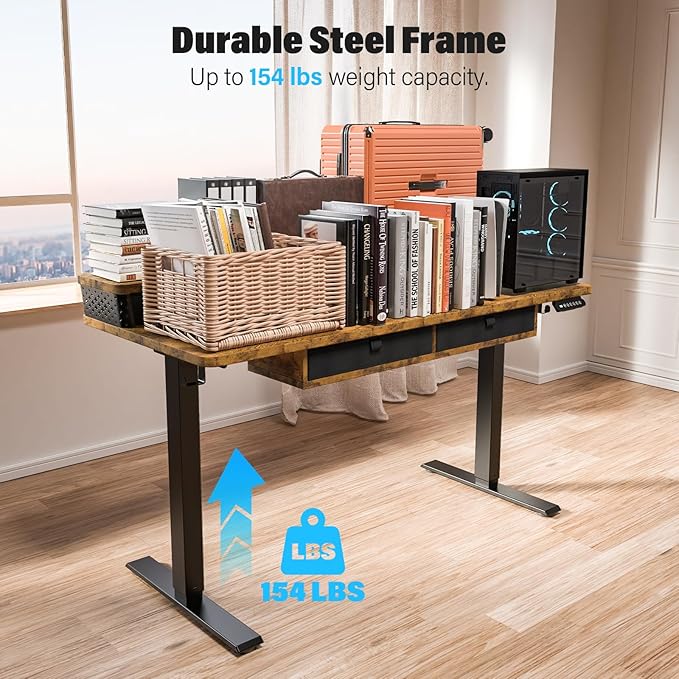 Kingant 40 x 24 Inch Electric Standing Desk - Image 7