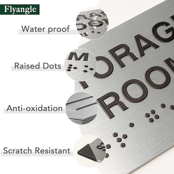 Storage Room Signs for Business and Office Sign, ADA Signs - Image 3