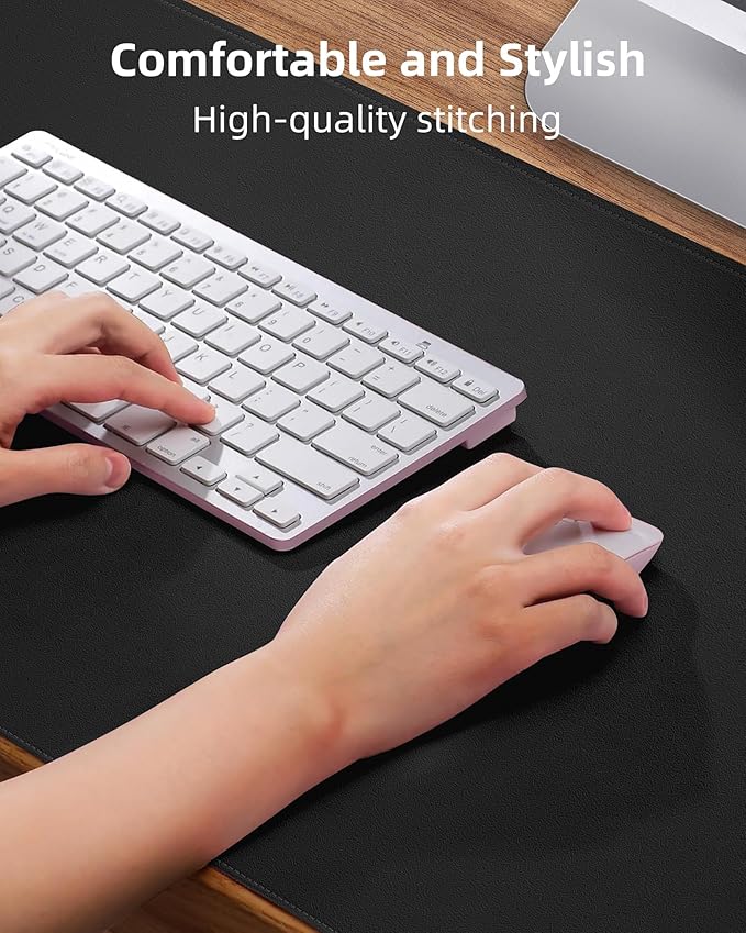 Non-Slip Desk Pad, Desk mat, Large Mouse Pad, Office Desk mat, Waterproof PU - Image 3