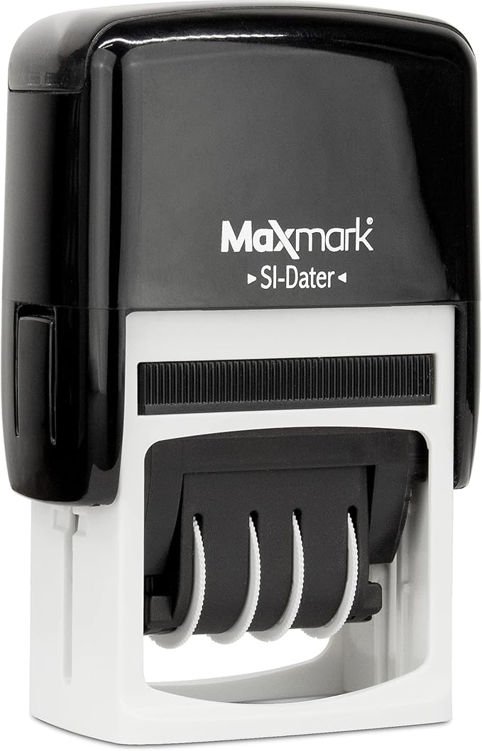 MaxMark Office Self Inking Date Stamp - Image 4