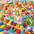 Moosia 120 Pack Animal Pencil Erasers by Moosia