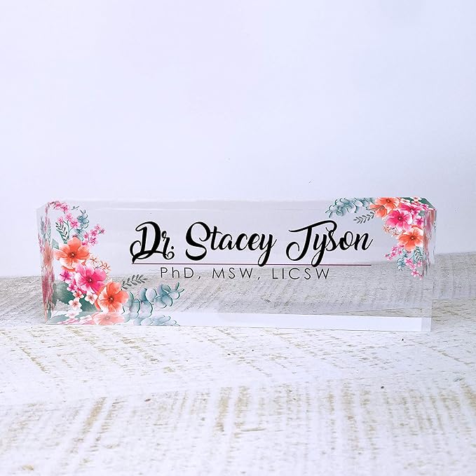Artblox Office Desk Name Plate Personalized | Custom Name Plates - Image 2