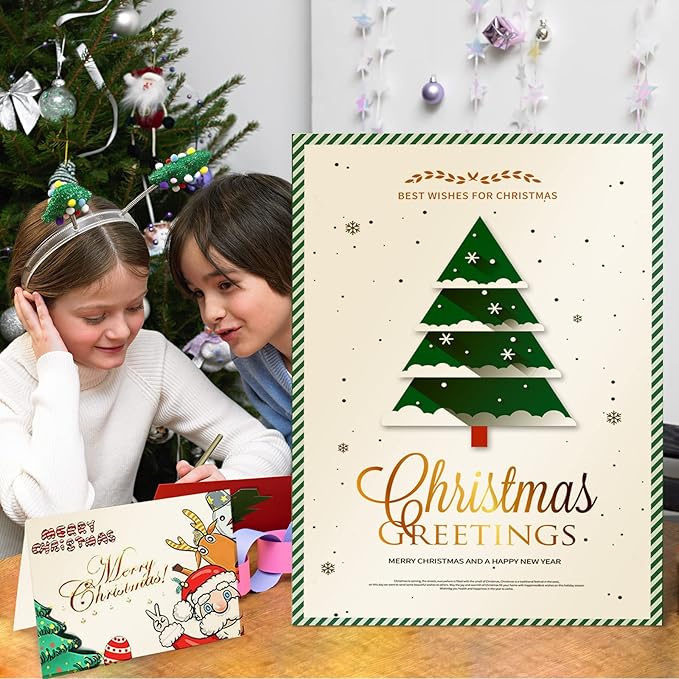 24 Sheets Cream Shimmer Cardstock 8.5 x 11 Ivory Paper, Goefun Off White Card - Image 6