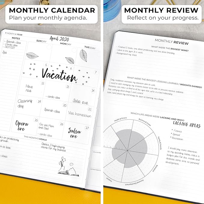 Clever Fox Planner Pro Premium – Luxurious Weekly & Monthly Planner - Image 4