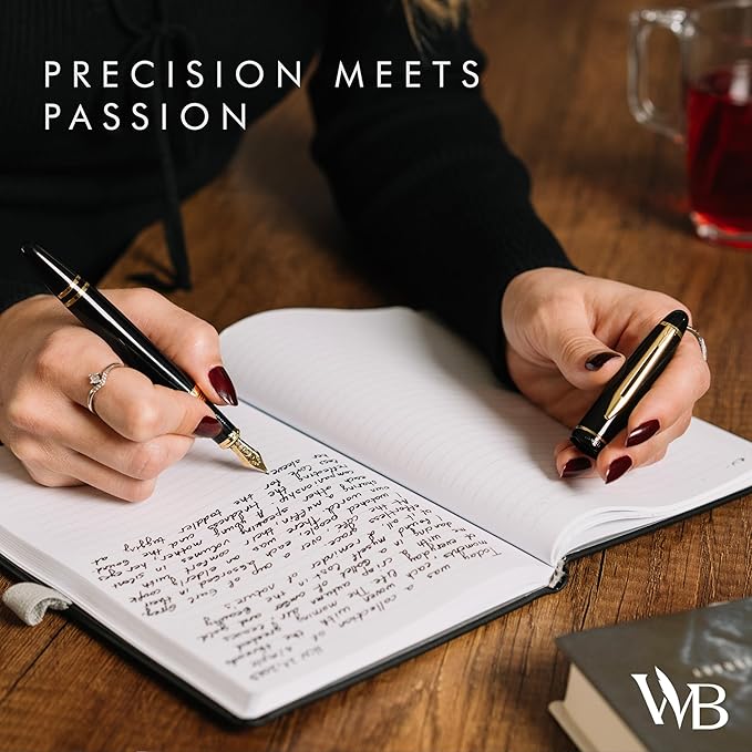 Wordsworth & Black Majesti Fountain Pen-, Luxury Case, Refillable Ink - Image 8
