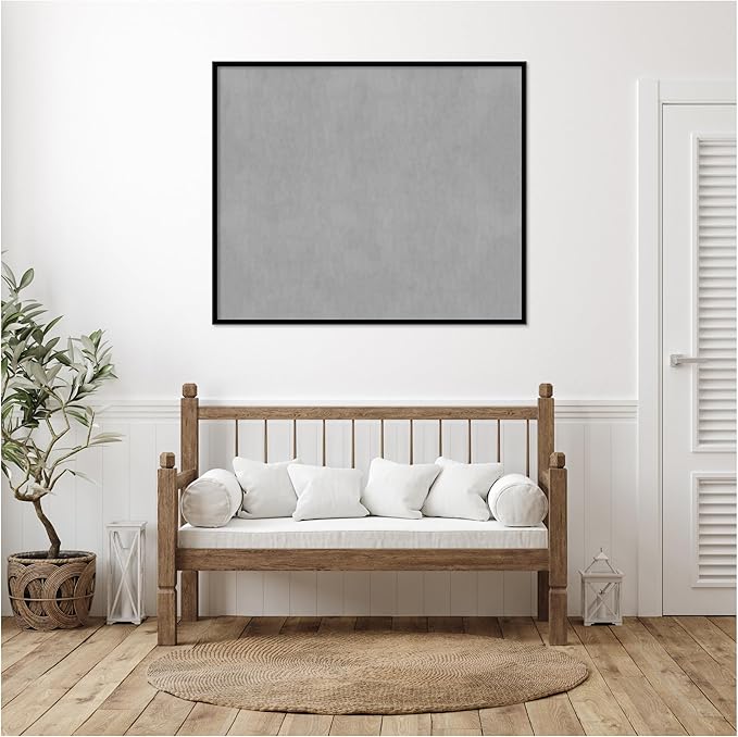 Amanti Art Black Framed Magnetic Board 41x49 Oversize Vision Board - Image 5