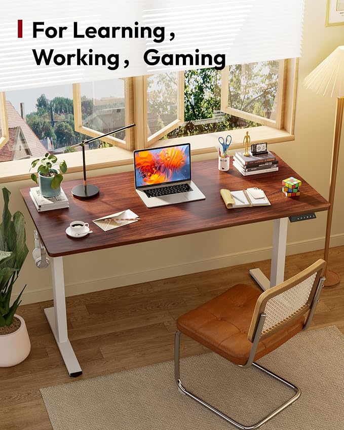 SANODESK Electric Standing Desk 60 x 24 Inches Whole-Piece Desktop Height - Image 3