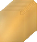 Silunkia 100 Sheets Gold Shimmer Cardstock 8.5 x 11 Metallic Paper, 75lb by Silunkia