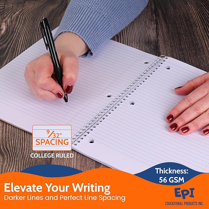 EPI Spiral Notebook | 1 Subject - Image 4