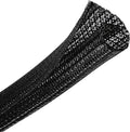 CrocSee 25ft - 1 inch Braided Cable Management Sleeve Cord Protector - by CrocSee