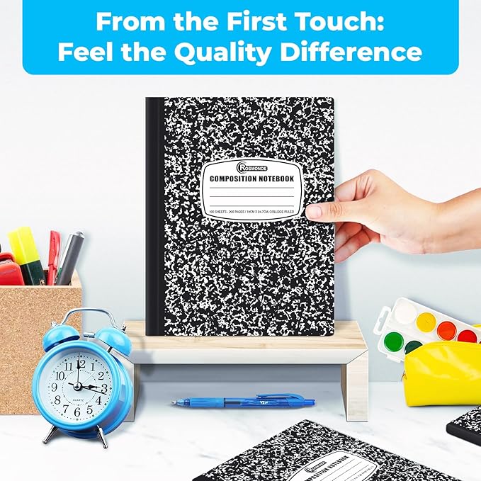 Rosmonde 1000 Pack Composition Notebooks Bulk, College Ruled, Pallet of - Image 4