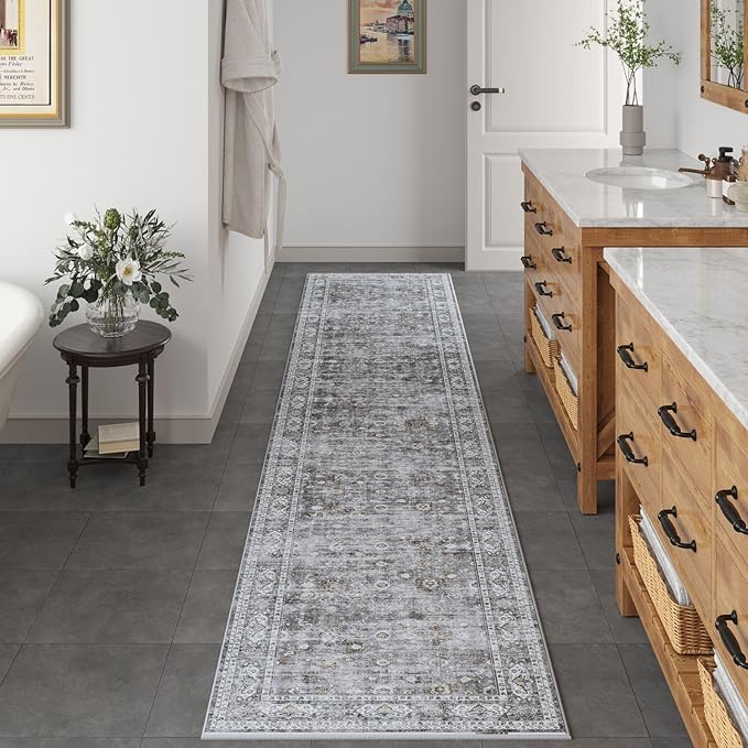 Rugcomf Long Hallway Runner Rug 2'7"x14' - Image 2