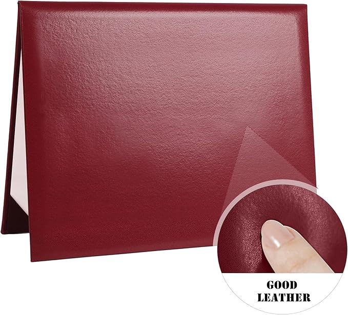 Diploma Cover 8.5” x11” Diploma Holder of Graduation Leatherette Padded - Image 3