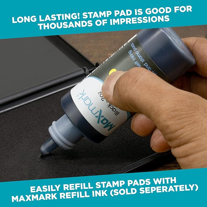 MaxMark Large Pink Stamp Pad - Image 4