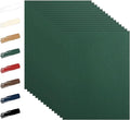 100 Sheets Dark Green Cardstock 8.5 x 11 Scrapbook Paper, 92lb Heavyweight by Guakicae